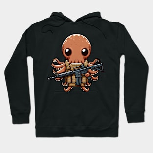 Tactical Octopus Adventure Tee: Where Intelligence Meets Style Hoodie